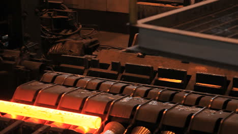 Manufacturing-process-of-metal-pipe-on-production-line-at-metal-factory